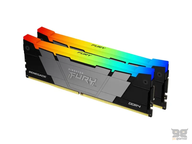 KINGSTON DIMM DDR4 64GB (2x32GB kit) 3200MT/s KF432C16RB2AK2/64 FURY Renegade Black RGB XMP 