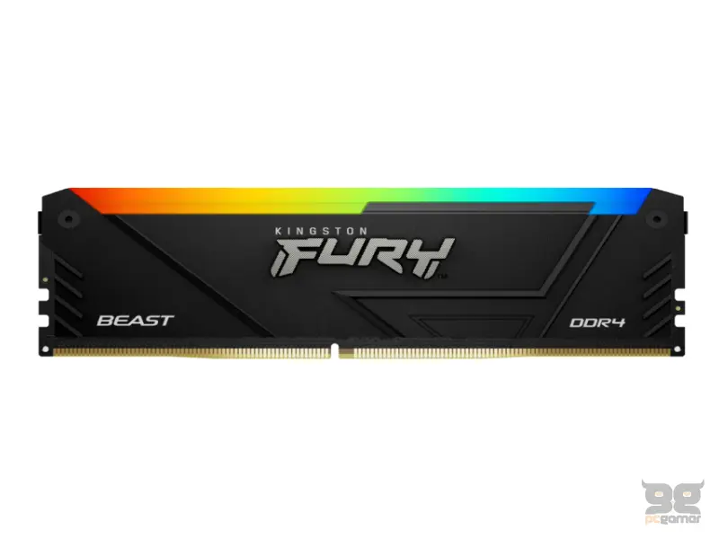 KINGSTON DIMM DDR4 16GB 3200MT/s KF432C16BB2A/16 Fury Beast RGB 