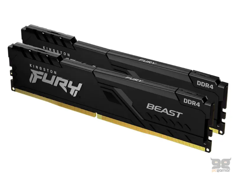 KINGSTON DIMM DDR4 16GB (2x8GB kit) 3600MT/s KF436C17BBK2/16 Fury Beast Black 