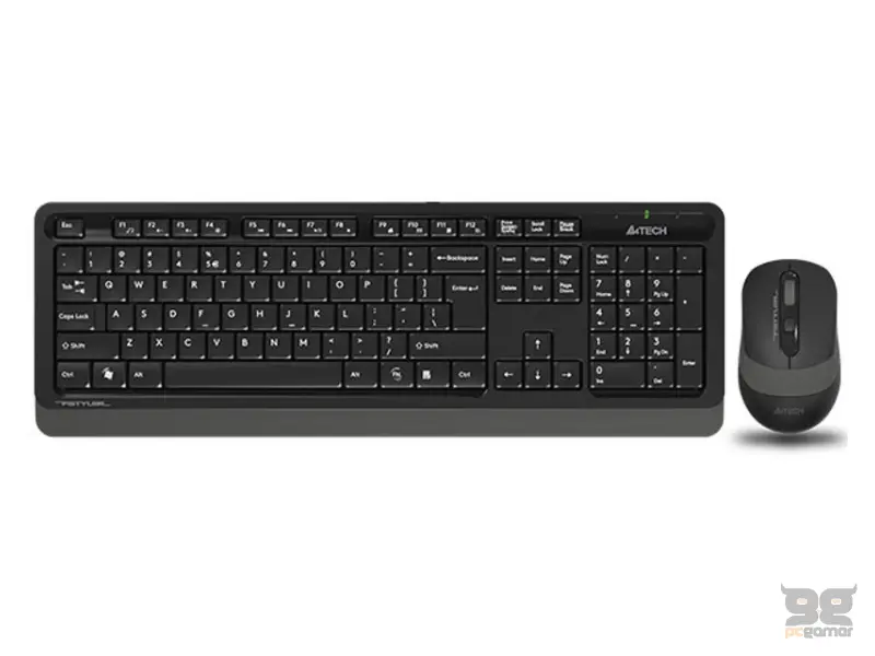 A4 TECH FG1010 FSTYLER Wireless Combo USB US sivi set 