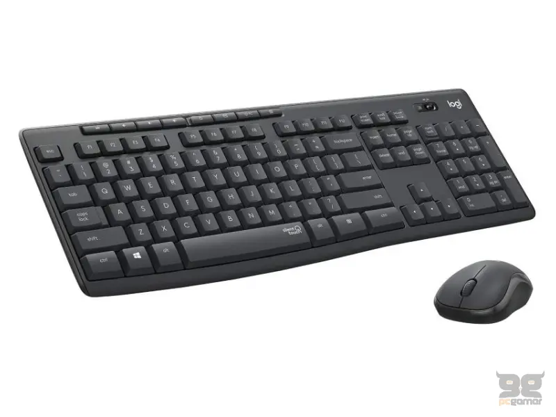 LOGITECH MK295 Silent Wireless Combo YU tastatura + miš crna 