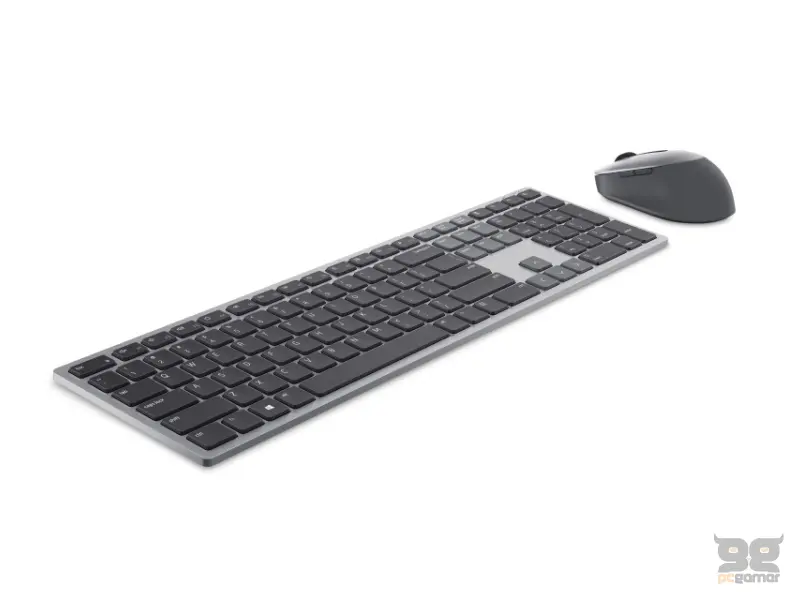DELL KM7321W Pro Plus Wireless Multi-device US tastatura + miš siva 