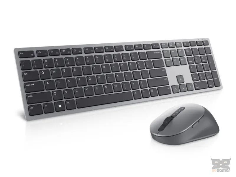 DELL KM7321W Pro Plus Wireless Multi-device US tastatura + miš siva 