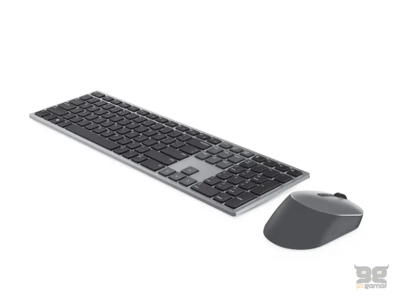 DELL KM7321W Pro Plus Wireless Multi-device US tastatura + miš siva 