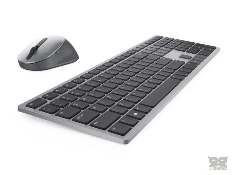 DELL KM7321W Pro Plus Wireless Multi-device US tastatura + miš siva 