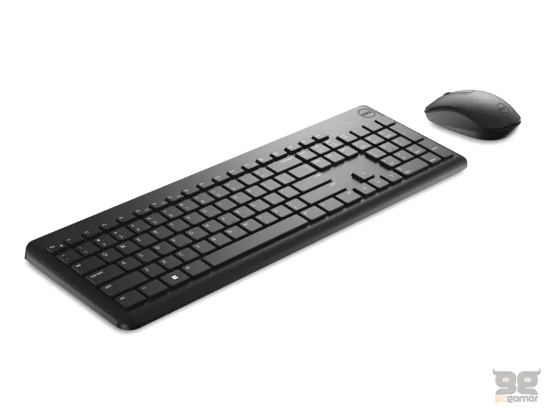 DELL KM3322W Wireless US tastatura + miš crna 