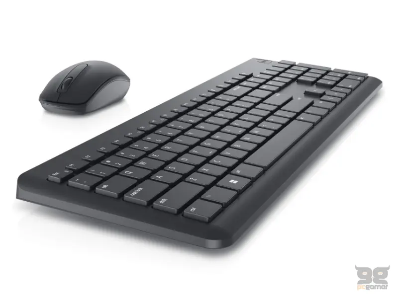 DELL KM3322W Wireless US tastatura + miš crna 