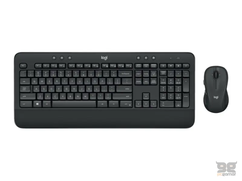 LOGITECH MK545 Advanced Wireless Desktop US tastatura + miš crna 