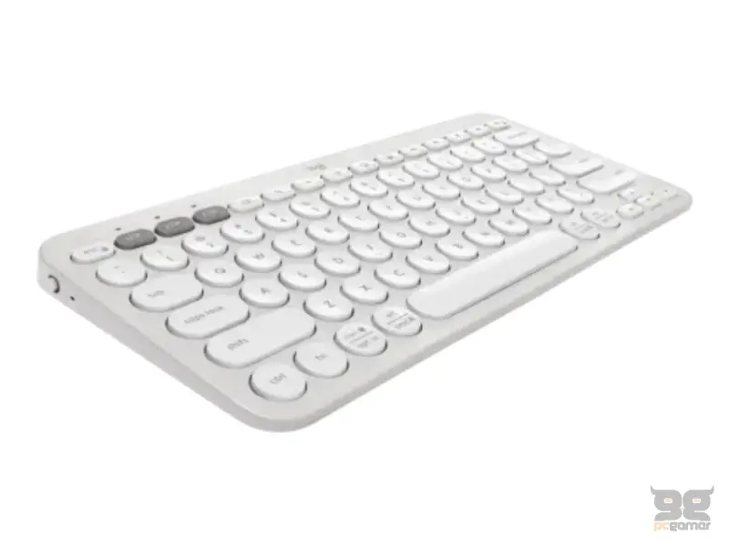 LOGITECH Pebble2 Wireless Combo US tastatura + miš bela 
