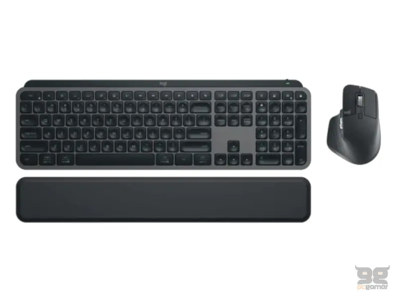 LOGITECH MX Keys S Combo Graphite Wireless Desktop US tastatura + miš 