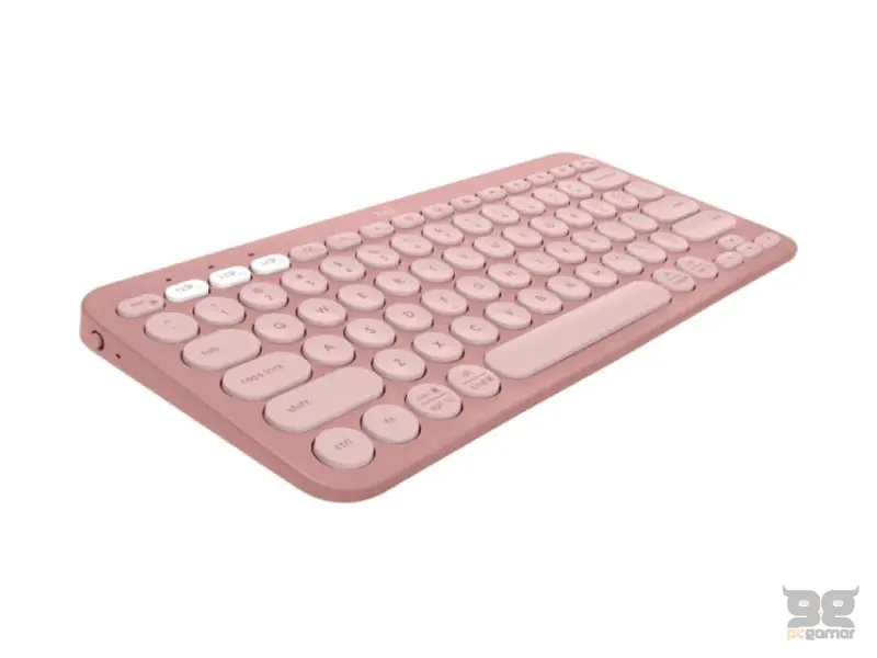 LOGITECH Pebble2 Wireless Combo US tastatura i miš roze 