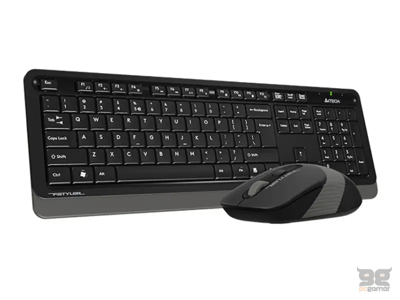 A4 TECH FG1010 FSTYLER Wireless Combo USB YU sivi set 