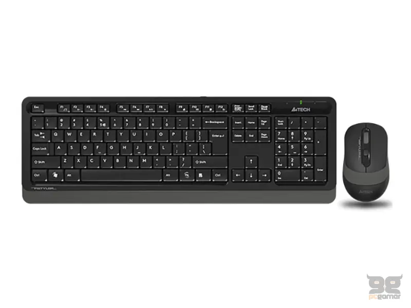 A4 TECH FG1010 FSTYLER Wireless Combo USB YU sivi set 