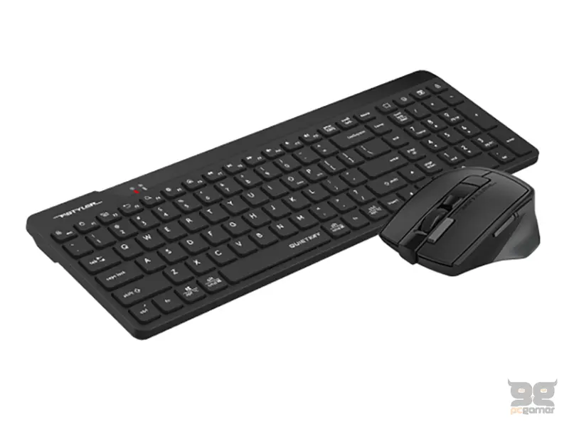 A4 TECH FG2400 AIR2 FSTYLER Wireless Combo USB US crni set 