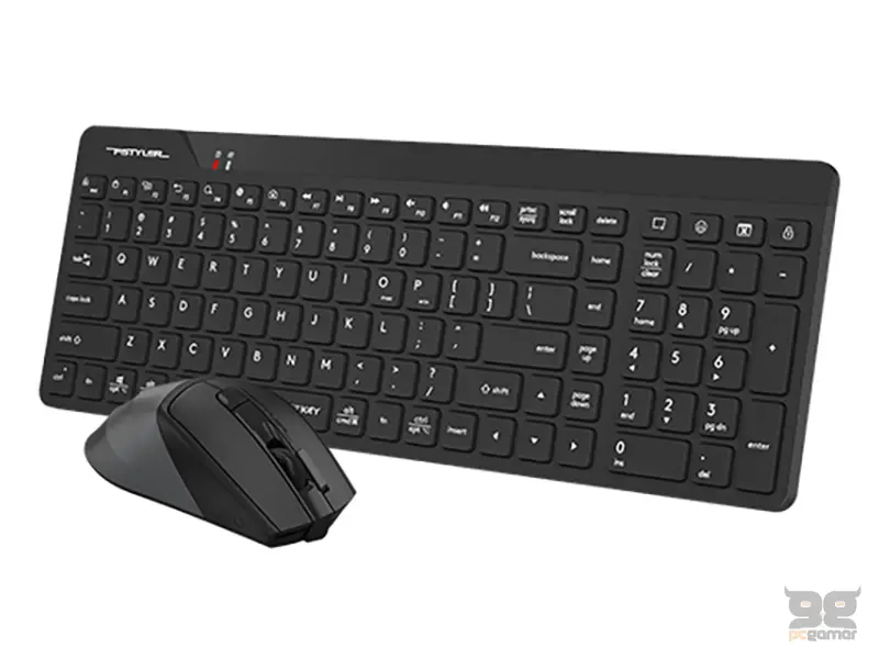 A4 TECH FG2400 AIR2 FSTYLER Wireless Combo USB US crni set 