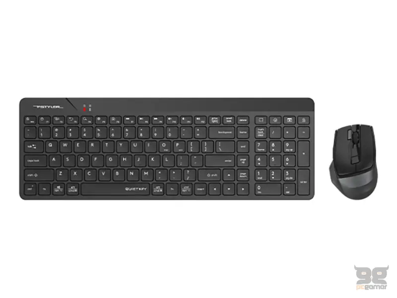 A4 TECH FG2400 AIR2 FSTYLER Wireless Combo USB US crni set 