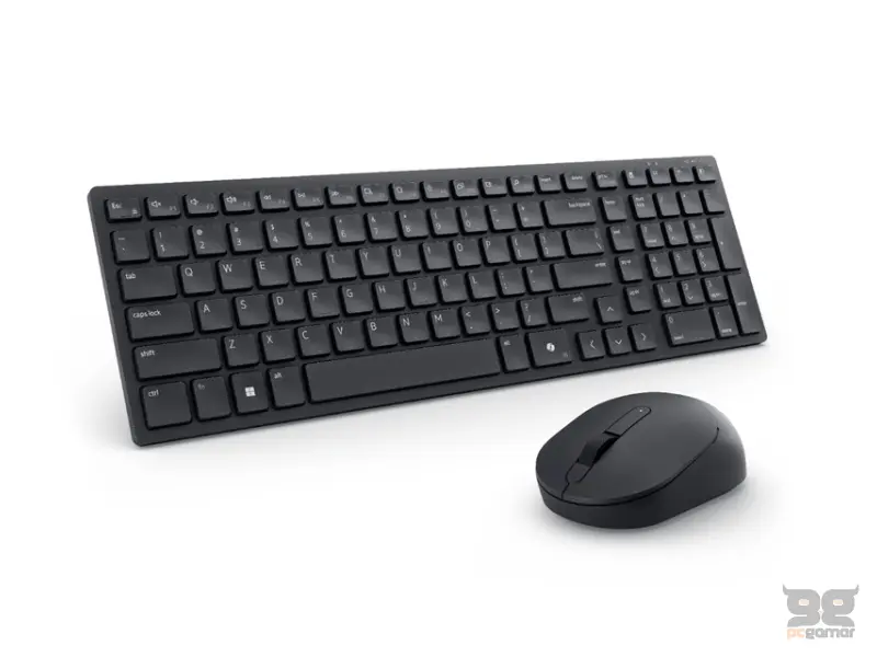 DELL KM555 Pro Compact Silent US tastatura + miš crna 