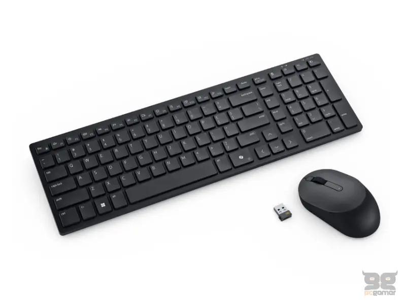 DELL KM555 Pro Compact Silent US tastatura + miš crna 