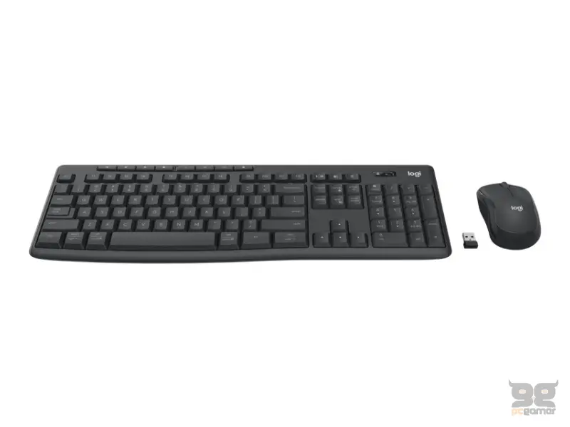 LOGITECH MK370 Combo Wireless US tastatura + miš crna 