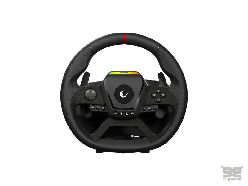 Rampage Volan PACE V987 Force Feedback 3-Pedal - Manual Shifter - PC