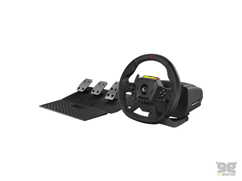 Rampage Volan PACE V987 Force Feedback 3-Pedal - Manual Shifter - PC