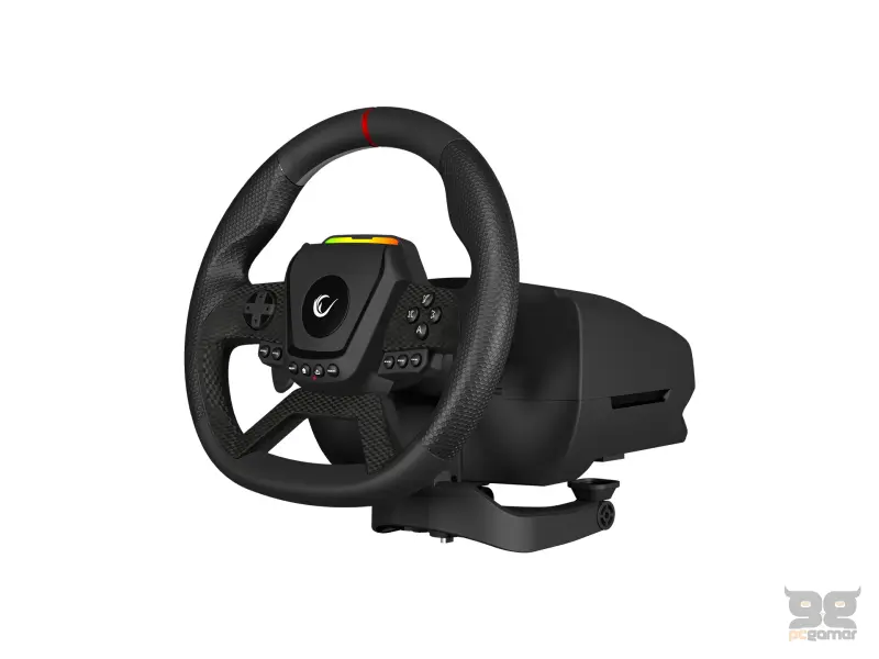 Rampage Volan PACE V987 Force Feedback 3-Pedal - Manual Shifter - PC