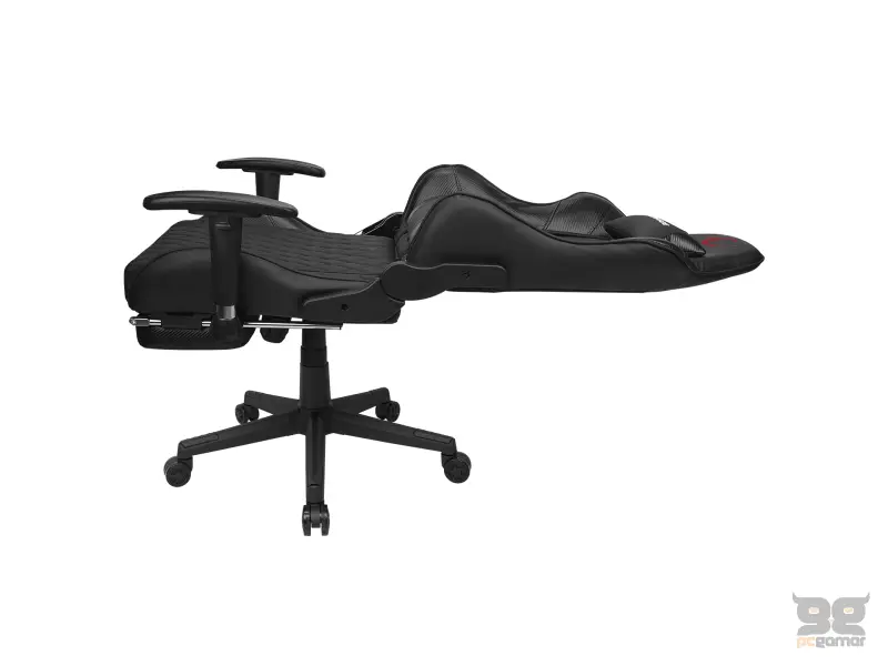 Rampage Gaming stolica KL-R71 EMPIRE with Footrest Crna