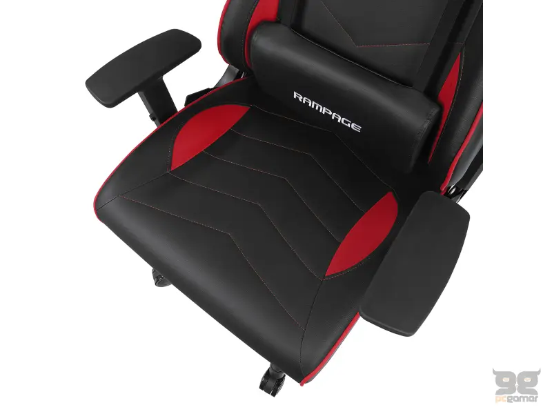 Rampage Gaming stolica KL-R88 3D Crvena/Crna