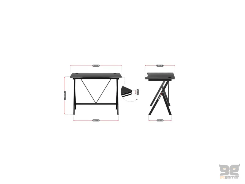Huzaro Gaming sto HZ Hero 1.4 Black