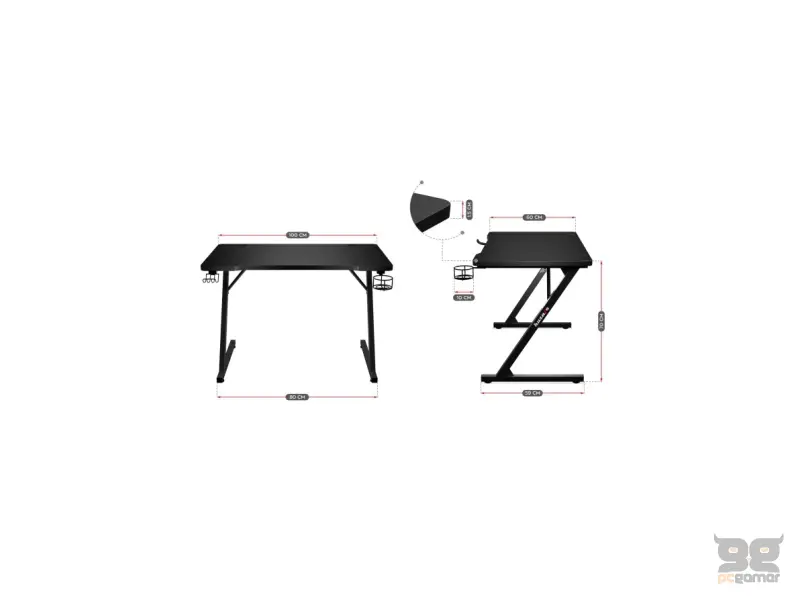 Huzaro Gaming sto HZ Hero 1.8 Black