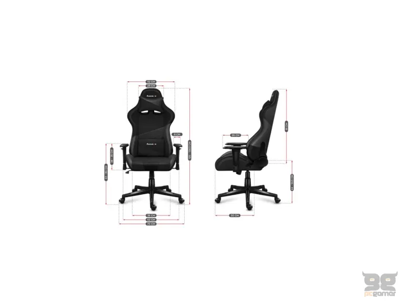 Huzaro Gaming stolica HZ Force 6.2 Carbon