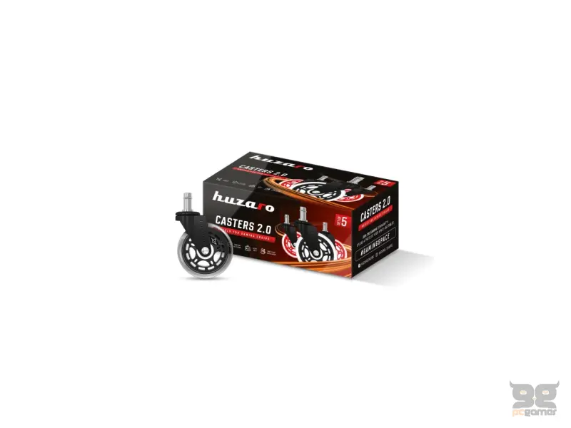 Huzaro Točkići za stolicu HZ Casters 2.0 Black