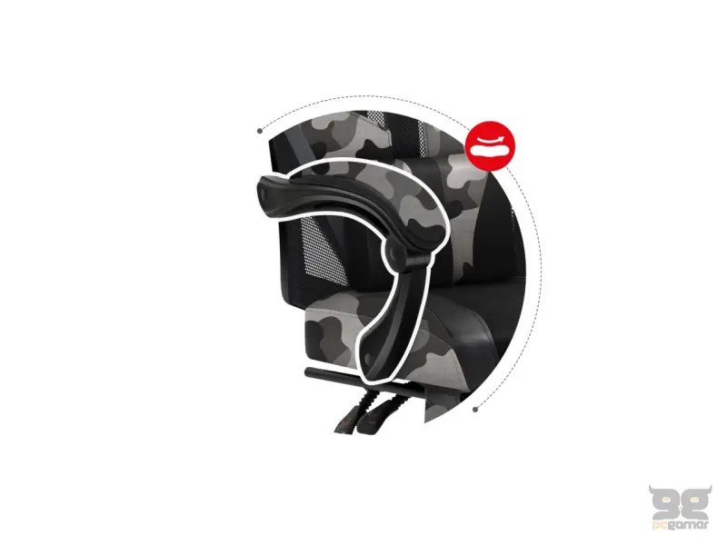 Huzaro Gaming stolica HZ Combat 5.0 Camo