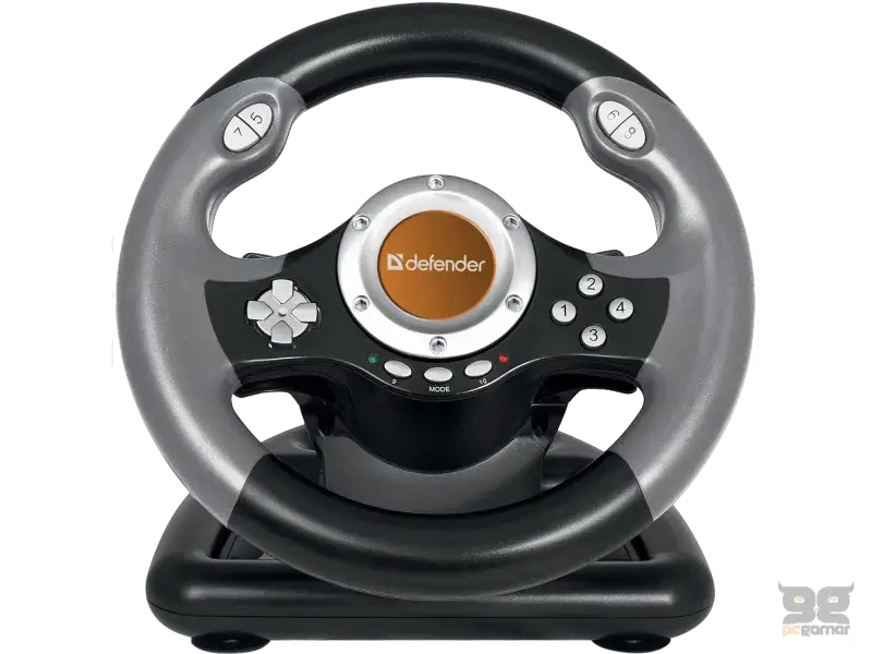 Defender Technology Volan CHALLENGE MINI LE, Gaming wheel, USB, mini, 10 buttons