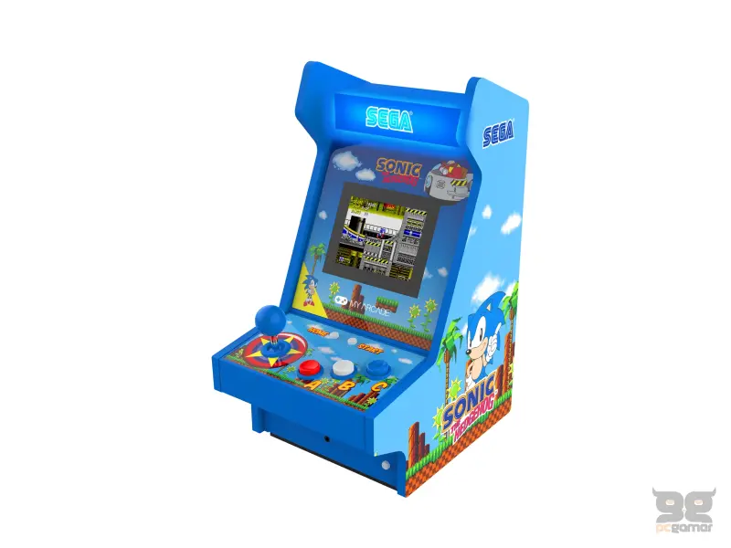 MIGHTY PLAYER 11" SONIC THE HEDGEHOG PORTABLE RETRO ARCADE
