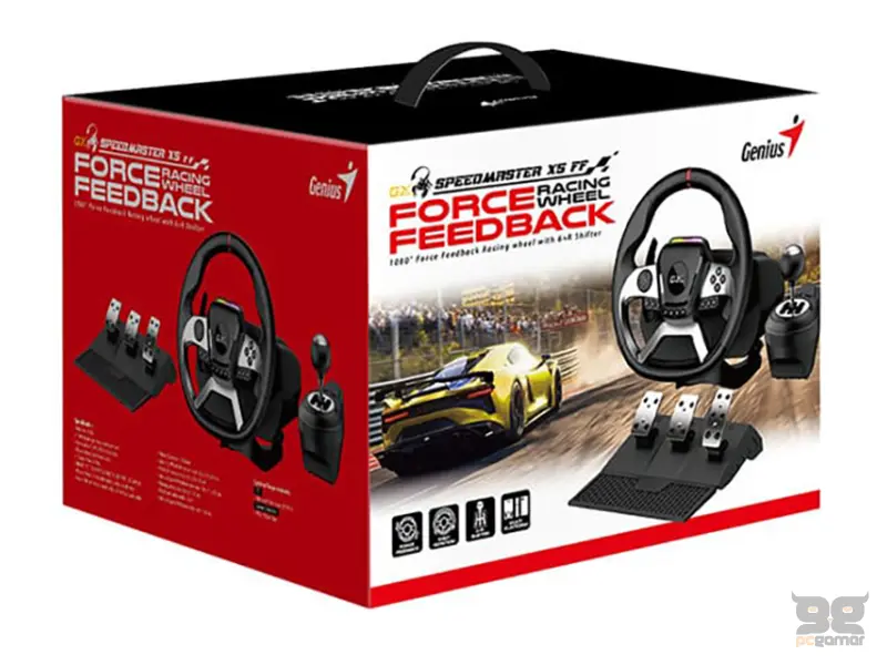 GENIUS SpeedMaster X5 FF volan 