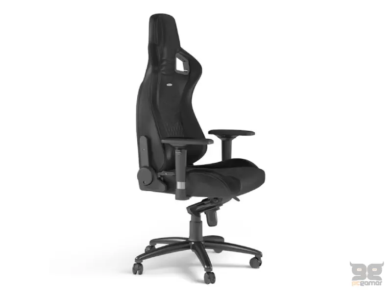 NOBLECHAIRS EPIC Real Leather Gaming stolica crna 