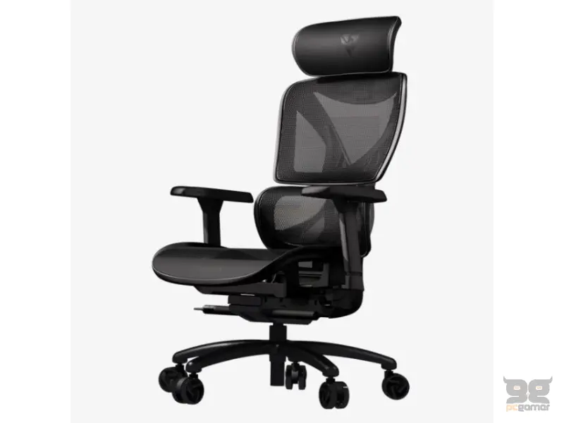 THUNDERX3 XTC-Mesh Ergonomska stolica crna 