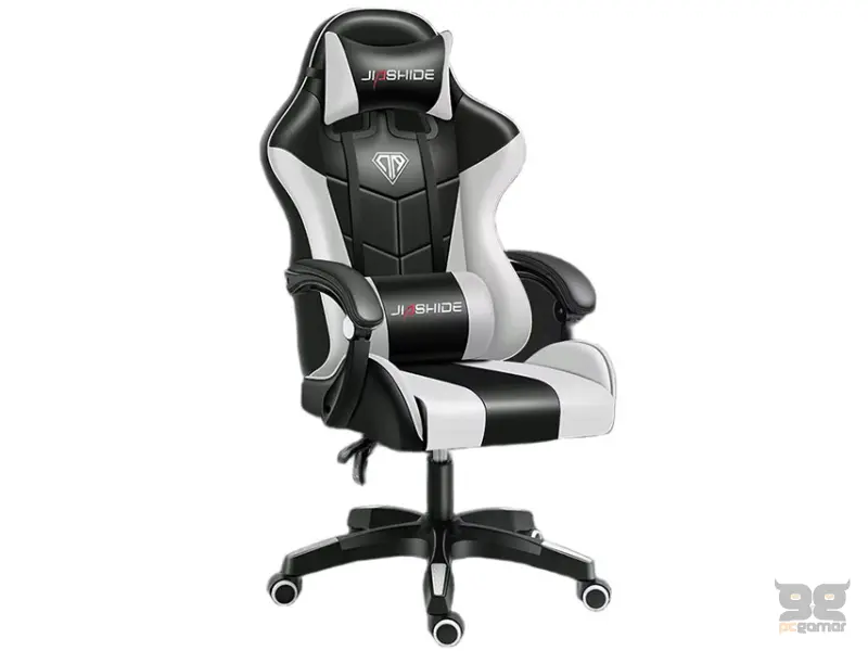 JIASHIDE 1209 Gaming stolica crno-bela 