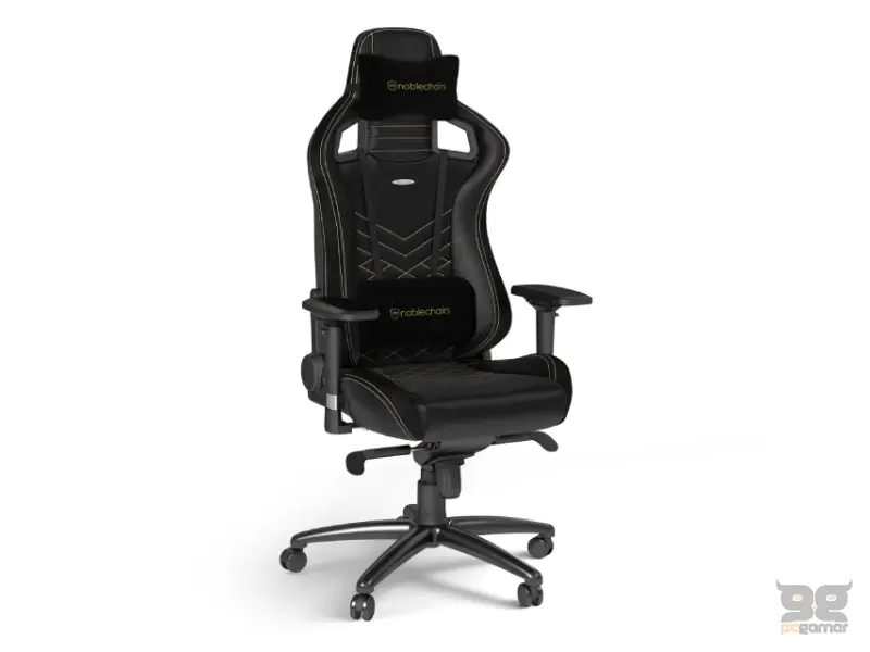 NOBLECHAIRS EPIC Gaming stolica crno-zlatna 