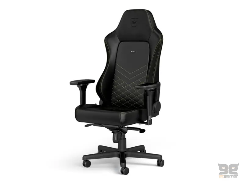 NOBLECHAIRS HERO Gaming stolica crno-zlatna 