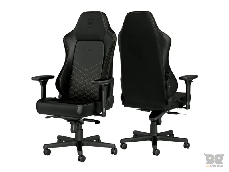 NOBLECHAIRS HERO Gaming stolica crno-zlatna 