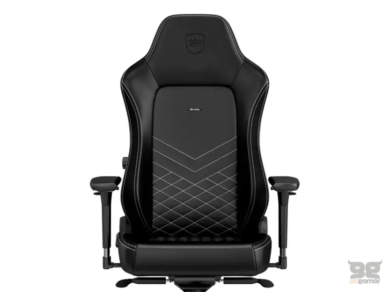 NOBLECHAIRS HERO Gaming stolica crno-platinum bela 