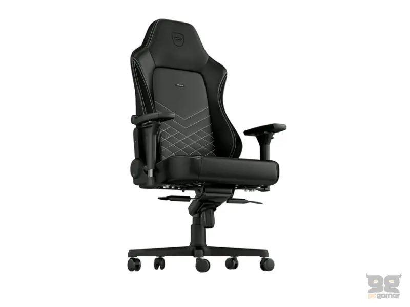 NOBLECHAIRS HERO Gaming stolica crno-platinum bela 