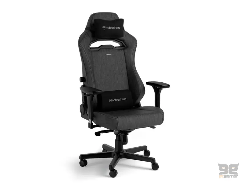 NOBLECHAIRS HERO ST TX Gaming stolica antracit 