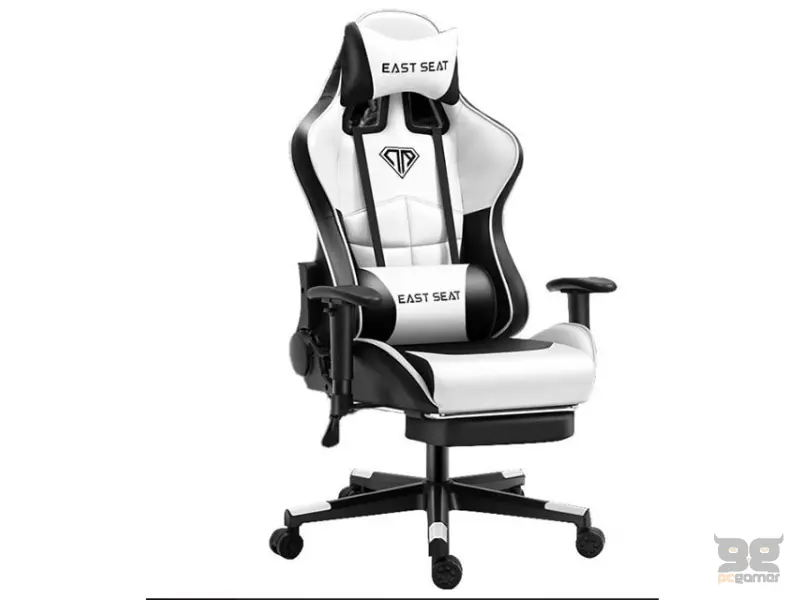 EAST SEAT 2510-1 Gaming stolica crno-bela 
