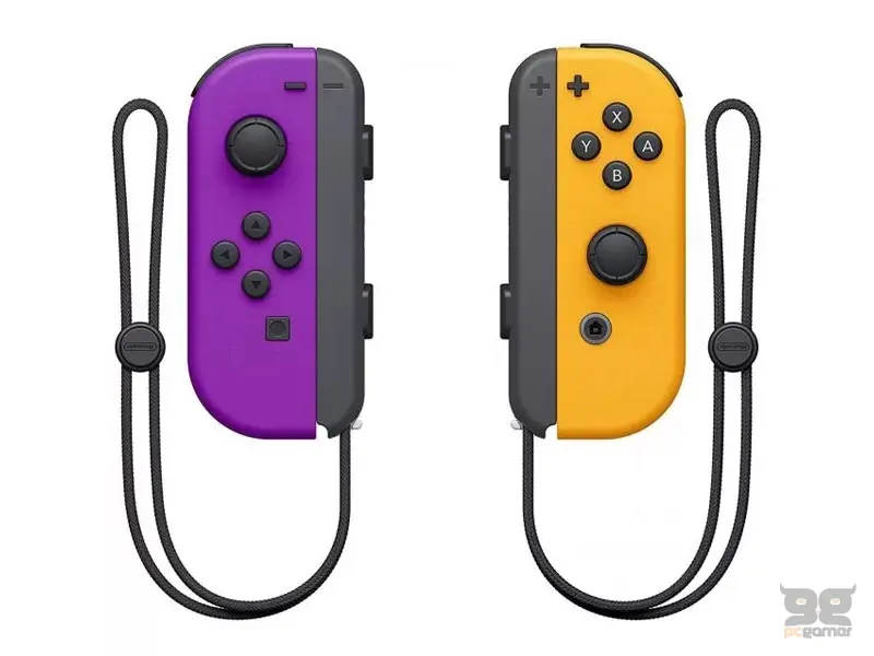 NSW Joy-Con Pair Neon Purple-Neon Orange