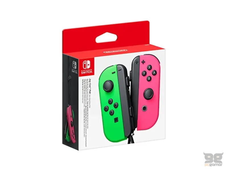 NINTENDO SWITCH JOY-CON PAIR NEON GREEN/PINK