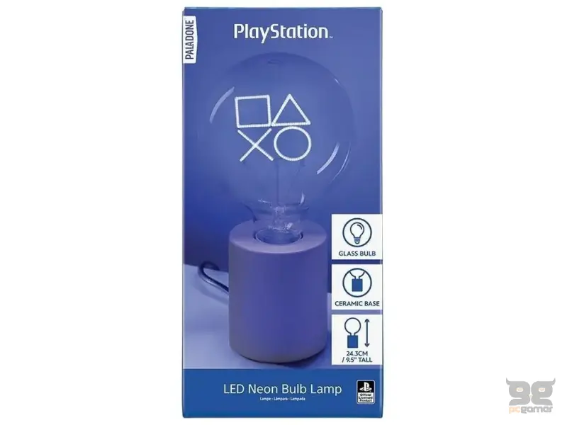 Paladone Playstation LED Neon Bulb stolna lampa