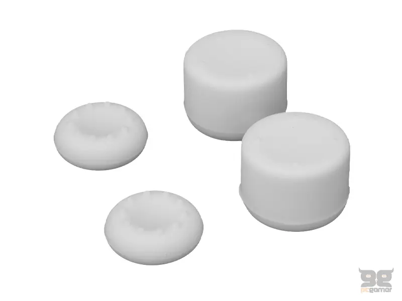 White Shark PS5 Silicone Thumbstick WHEEZER Bijeli